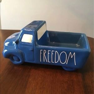 Rae dunn blue freedom truck